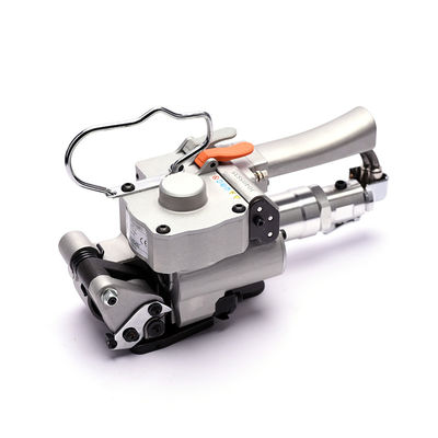 PET PP Plastic Belt Pneumatic Strapping Tool Friction Welding Baler 3500N Tightener