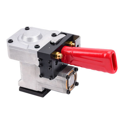 Portable PP&PET Pneumatic Strapping Tensioner Machine Double Solder Joint