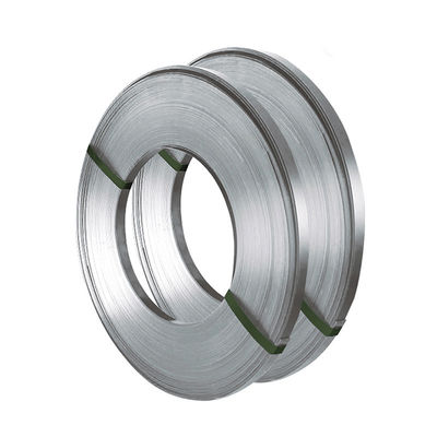 Hot Dip Galvanized Spring Hardened And Tempered Strip Steel Iron Sheet Packaging Tape 25mm