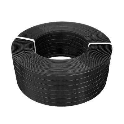 OEM PP PET Strap Black Plastic Steel Strip Band Packaging Bundling SY1610-16*1.0mm