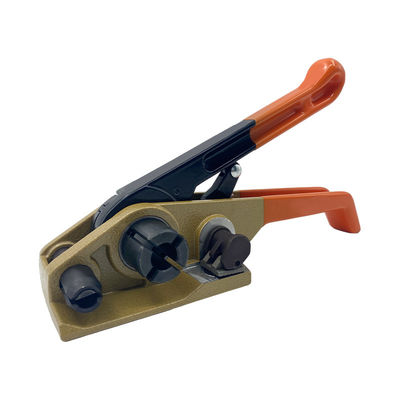 Golden Orange Manual Pallet Strapping Machine Banding Tool Plastic Steel Belt Tensioner