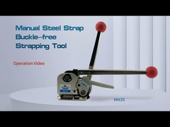 হ্যান্ডহেল্ড 25 এমএম ম্যানুয়াল বুল-বিন-স্ট্র্যাপিং টুল