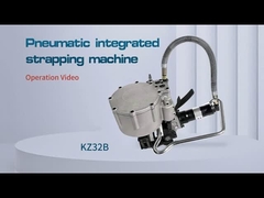 ইন্টিগ্রেটেড নিউম্যাটিক ফ্রিকশন ওয়েল্ডিং ব্যালার স্ট্র্যাপিং মেশিন প্যালেট ব্যান্ডিং সরঞ্জাম