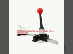 ST13 ম্যানুয়াল ব্যালার ম্যানুয়াল 3-ইন -1 ব্যালার 13 মিমি প্রশস্ত পিপি বেল্ট