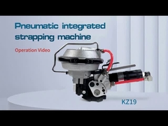 শক্তিশালী এবং টেকসই বায়ুসংক্রান্ত বান্ডিলিং টুল KZ19 লিঙ্কিং স্ট্র্যাপিং মেশিন ভারী দায়িত্ব প্যাকেজিং জন্য